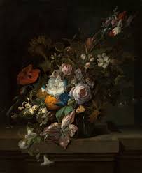 Oil on canvas original size: Rachel Ruysch The Hague 1664 1750 Amsterdam