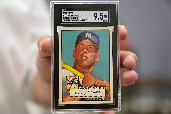 Mickey Mantle Baseball Card Sold for $12.6 Million, Breaking Record - The New York Times