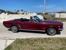 Image result for Vintage Burgundy 1964 Mustang