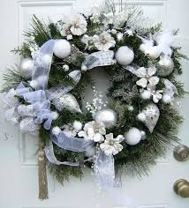 Shatterproof ornaments make this a sparkling and fun holiday wreath that can weather the elements and will look good for many years to come. Sparkling Snowy White Silver Battery Operated Christmas Wreath Christmas Wreaths Battery Operated Christmas Wreath Silver Christmas Decorations