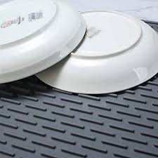 Rubber matting is available for home gyms, as kitchen mats, as entrance mats, as anti fatigue matting oil and slip resistant mats for all types of kitchens. Shop For Dish Drying Mat Flexible Silicone Rubber Mat Heat Resistant Silicone Trivet Counter Top Mat Dish Draining Mat Sink Mat Place Mat Kitchen Sink Mat At Wholesale Price On Crov Com
