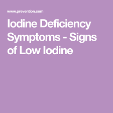 The 3 Most Common Signs Of Iodine Deficiency Iodine Deficiency Iodine Iodine Deficiency Symptoms