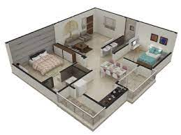 3d Floor Plan Services Architectural 3d Floor Plan Rendering Rendered Floor Plan House Plans Architectural Floor Plans