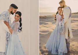 Matching couple outfits for wedding. 22 Couples Who Dazzled In Coordinated Outfits Fashion Weddingsutra