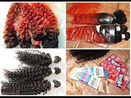 Dip dyeing our hair with kool aid (wk 234.7) | bratayley. How To Dye Hair Using Kool Aid Black Hair Information