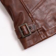 Varenne Whiskey Horsehide Leather Jacket Shangri La Heritage