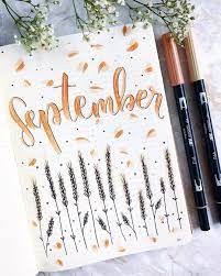 It S Time To Start Planning Our September Bullet Journal Pages From Cute Hedgehogs To Bullet Journal Month Bullet Journal September Bullet Journal Cover Ideas