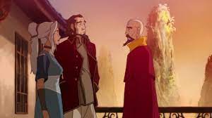The legend of korra adds just as much to avatar: Lok Gifs Musings Bumi Kya And Tenzin Analysis