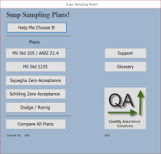 your sample size calculator is snap sampling plans