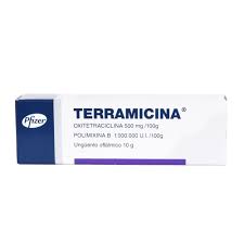 Terramicina Unguento Oftalmico Tubo X 10g
