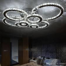 Contemporary led chandeliers 1,069 results. Modern Led Crystal Chandelier Light Round Circle Flush Mounted Chandeliers Lamp Living Room Lustres For Bedroom Dining Room From Cn Store01 301 85 Dhgate Co Crystal Chandelier Lighting Led Crystal Chandelier Crystal Ceiling Light