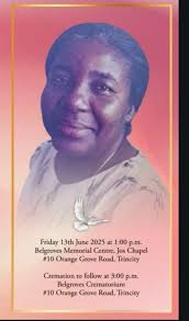 Funeral Service and Burial of Teresa Jordan, Beloved Teacher at St. Roses  Girl's R.C School