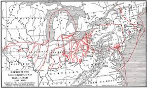 Map of gettysburg and adams county underground railroad routes, undated. Map Of The Routes Of The Underground Railroad 1830 1865
