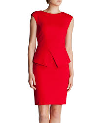Jetzt können wir uns auf den sommer vorbereiten. Structured Waist Dress Red Dresses Ted Baker Uk