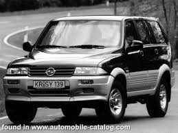 Image result for Monaco Black 1997 SsangYong