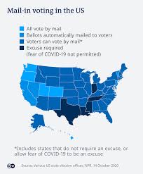 Us Election Which Political Party Benefits From Mail In Voting Americas North And South American News Impacting On Europe Dw 31 10 2020