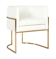 Browse tables and matching chair sets to serve holiday guests in style, and you can even coordinate with complementing bar stools, benches, and more. Giselle Cream Velvet Dining Chair W Gold Leg By Tov Furniture