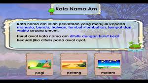 Pengertian'am 'am menurut bahasa artinya merata, yang umum; Kata Nama Am Dan Khas Youtube