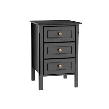 Boxspringbett kaufen bei swiss sense. Nachttisch Nachtschrank 3 Schubladen Sofatisch Nachtkommode Beistelltisch Nachtkonsole Fur Boxspringbett Schwarz 591749 Black