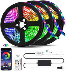 Amazon Com Qzyl Led Lights For Bedroom Led Strip Lights Home Improvement