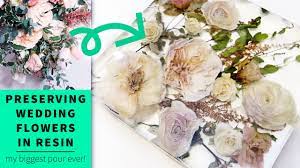 Oct 24, 2018 · how to preserve flowers in resin. Preserving My Friend S Wedding Flowers In Resin My Biggest Pour And Demold Ever Youtube