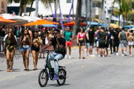 B) this person sees what happens during a crime or accident. Miami Beach Closes Beach Restricts Hours Over Coronavirus Miami Herald