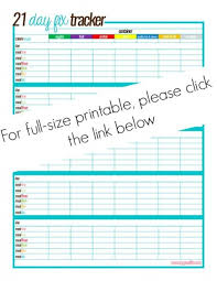 Free Printable 21 Day Fix Meal Planning Sheets 21 Day Fix
