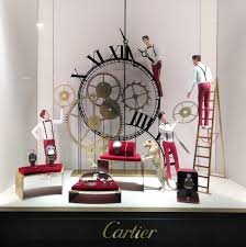 Cartier Barcelona Spain If You Want Creative Workers Give Them Enough Time To P Fashion Window Display Window Display Design Visual Merchandising Displays