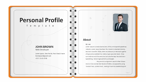 Find & download free graphic resources for personal profile. Personal Profile Powerpoint Template Notebook Slidebazaar
