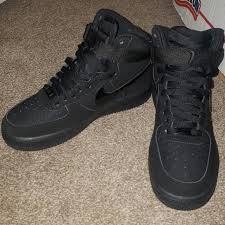 Tolle angebote bei ebay für nike high tops. Nike Shoes All Black Nike Air Force High Top Poshmark