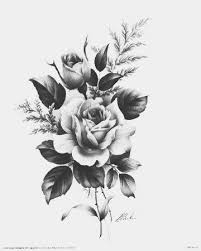 Fleurs Au Crochet Idees De Tatouages Dessin Fleur Art Floral