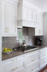 If you're remodeling your cook space, and toying with the idea of trading in your safe subway tile for a herringbone backsplash, you have our full support. Glass Tile Kitchen Backsplash Ideas 2020 With White Cabinets Novocom Top