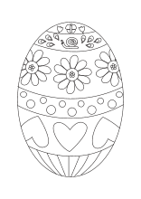 Deine fenster mit kreidemarker dekorieren; Ausmalbilder Ostern Osterhase Ostereier Kinder Malvorlagen