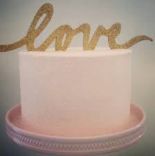 Simple Glitter Cake Topper Glitter Cake Script Cake Topper Glitter Cake Topper