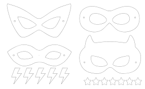 Items similar to bow tie die cuts, bow tie cutouts, bow tie. Super Hero Masks