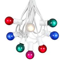 Maybe you would like to learn more about one of these? 10 Outdoor Patio White Wire G50 Globe Lights Wedding Patio Christmas Set C7 Yard Garden Outdoor Living Outdoor Lighting