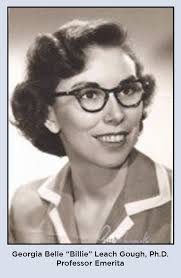 Georgia "Billie" Gough, In Memoriam