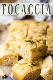 More like a relative of pizza (bakeries indeed use unbaked focaccia to make pizza, topping it with tomato and mozzarella). Authentic Italian Focaccia Bread Recipe So Simple Baking A Moment