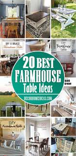 This plan uses pocket holes and is the updated plan. 20 Rustic Diy Farmhouse Table Ideas For A Timeless Look Decor Home Ideas