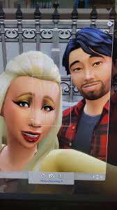 Generation 4 is here!!! Gray!! Her name is Cinder Berry !! I love them  together so much!! I miss my mint Sims but i know that's what happens in  this game 😭