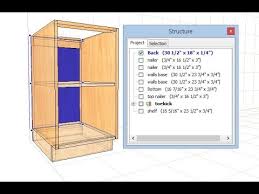making custom cabinets in pro100 design