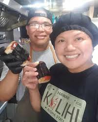 SHARING ALOHA AGAIN...SOON ❤ If you know where we are standing....Daily  Dose of Aloha Food Cart will be parking there soon! ❤🤙🏼🤙🏼❤ This past  Thursday