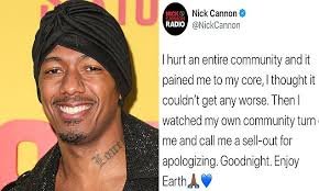 Nick Cannon uses 'heaven' as a location to post two concerning messages