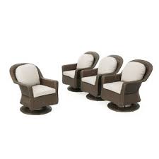 4 santa clara swivel rocker dining chairs dark bronze color. Swivel Patio Chairs Patio Furniture The Home Depot
