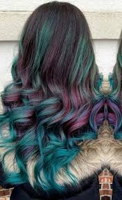 Hair dyes may have negative health consequences even when used as a guide. I Like The Way This Blends And The Two Tones But I Would Want Different Colors Hair Styles Hair Inspiration Color Hair Color Burgundy