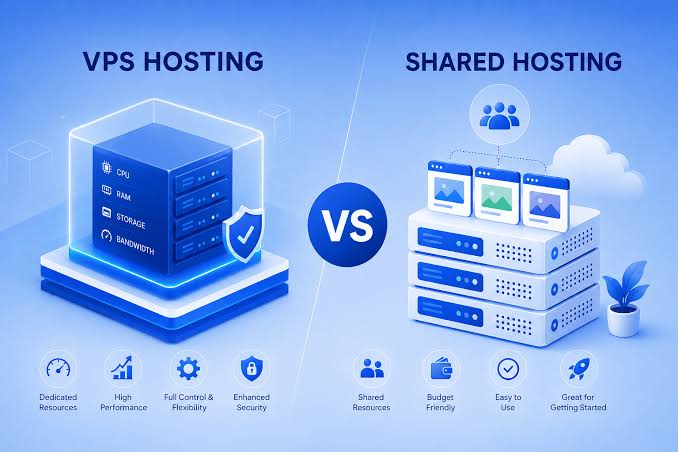VPS vs Shared Hosting (2026): Cost, Performance, Pros Compared