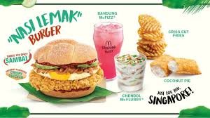 The main items include nasi lemak, ayam goreng, and prosperity burger. Mcdonald S Latest Regional Burger Is Selling Like Crazy Even Though It Makes People Mad