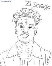 Drawings savage kids coloring books art bts drawings line art drawings chibi kpop fanart fan art. 21 Savage Coloring Pages Print For Free Wonder Day Coloring Pages For Children And Adults