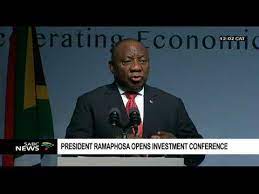 Cyril ramaphosa, south africa's president, has given his full support for calls to have a single african currency adding that a digital one would be ideal. President Ramaphosa Opens Investment Conference Youtube