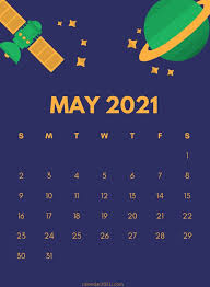 May 2021 Printable Wall Calendar Download In High Quality In 2020 Free Printable Calendar Templates Monthly Calendar Printable Calendar Template